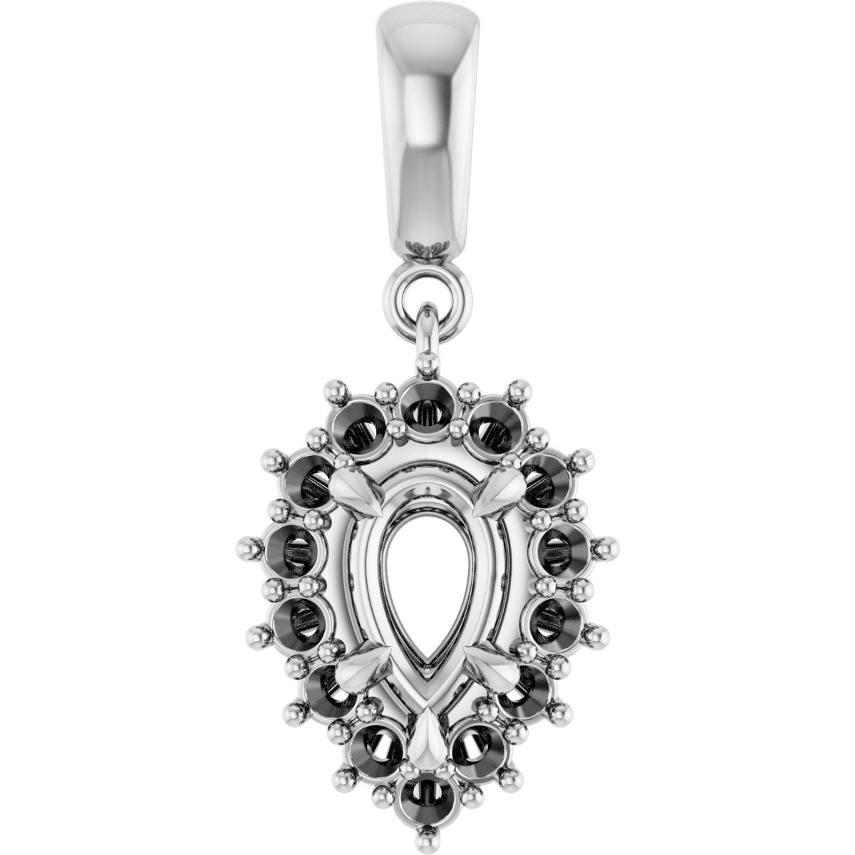 Halo-Style Pendant