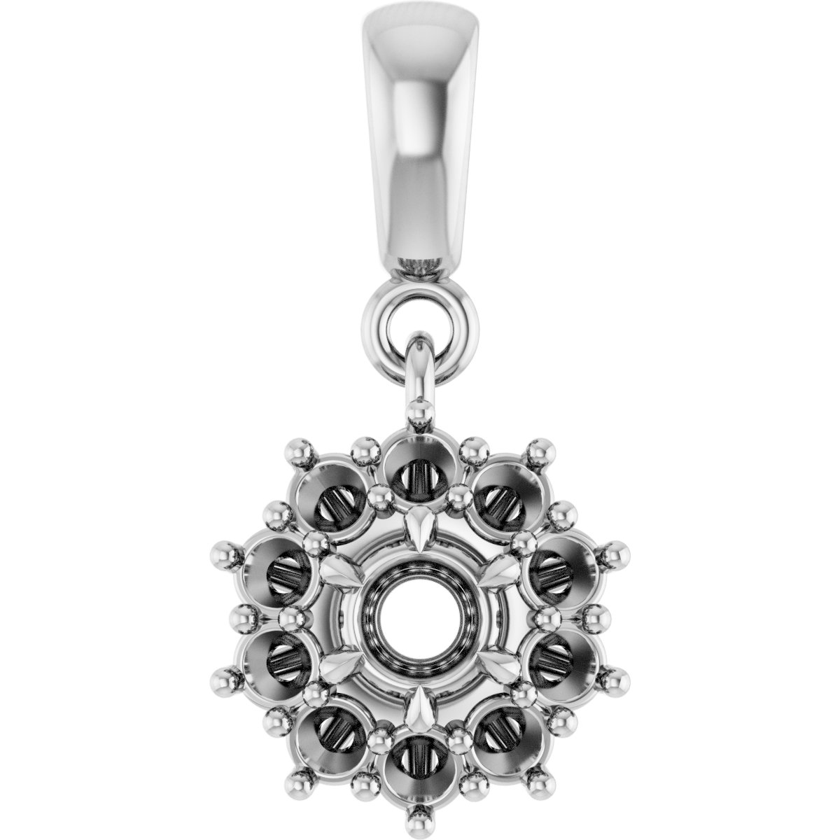 Halo-Style Pendant