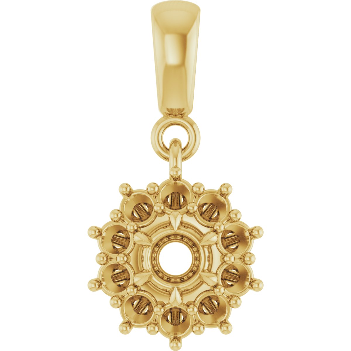 Halo-Style Pendant