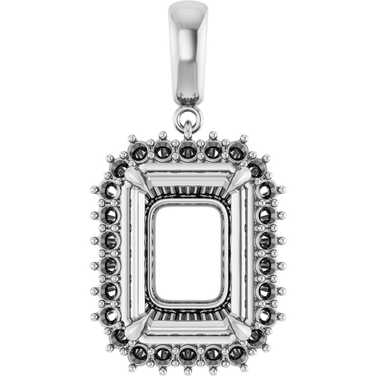 Halo-Style Pendant