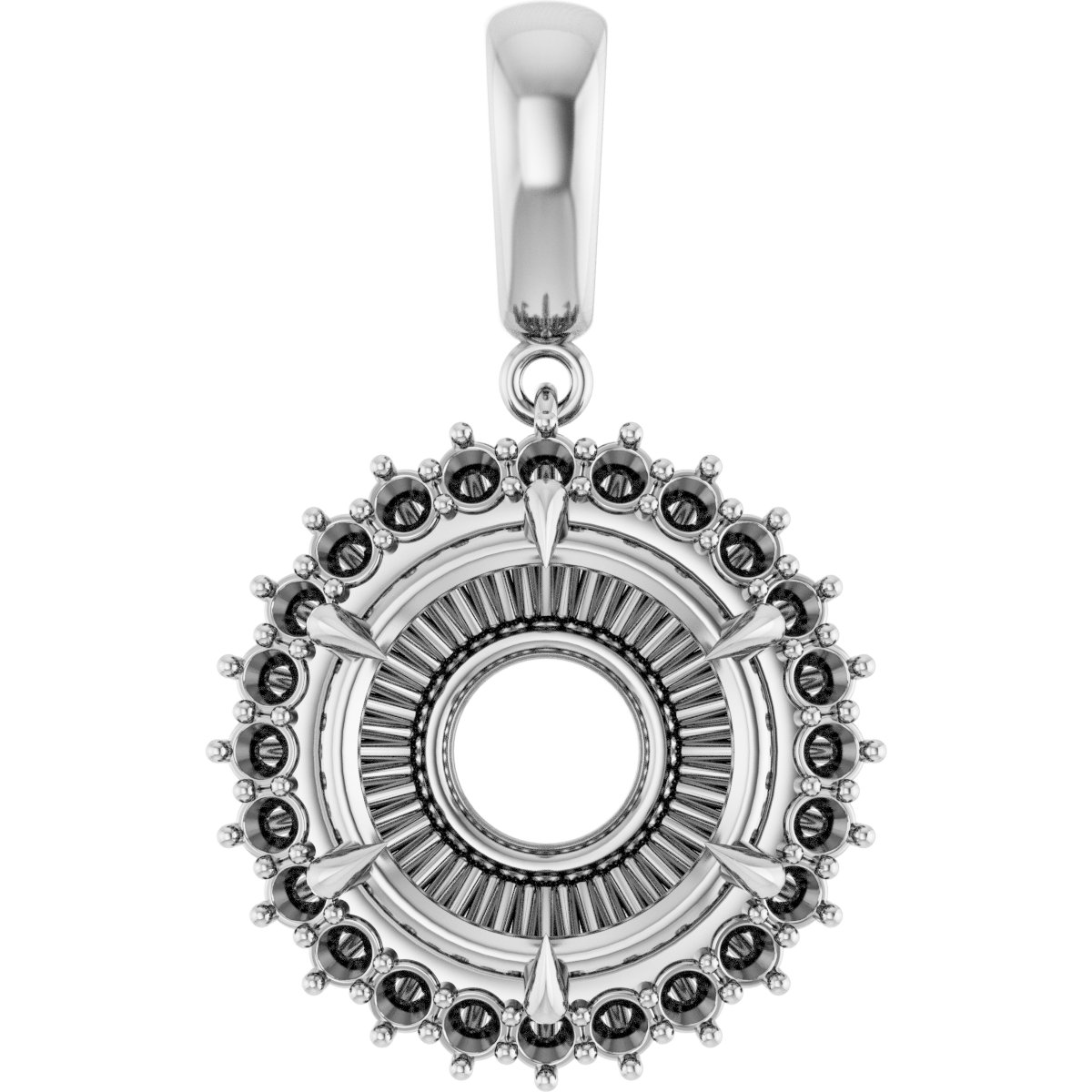 Halo-Style Pendant