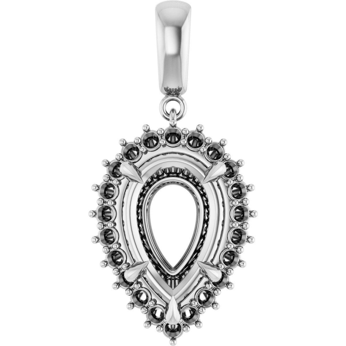 Halo-Style Pendant