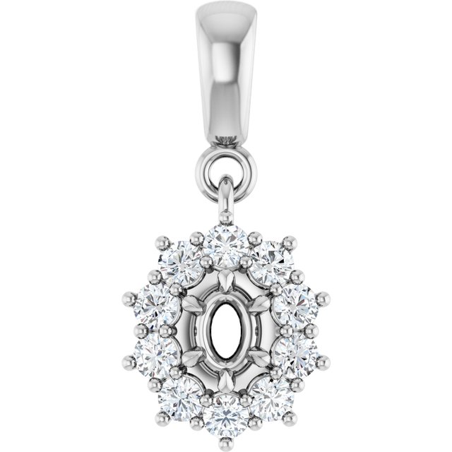 14k White Gold