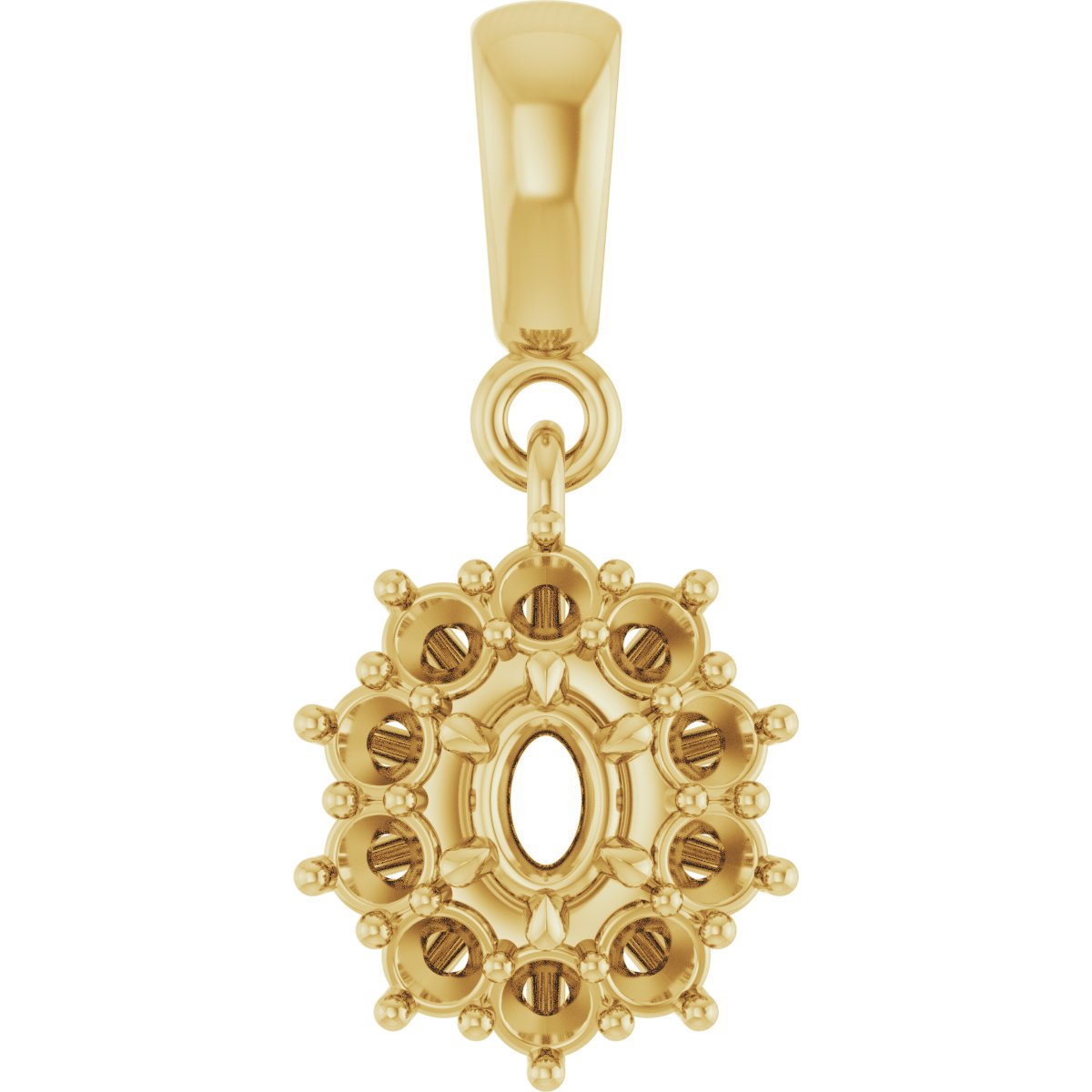 Halo-Style Pendant