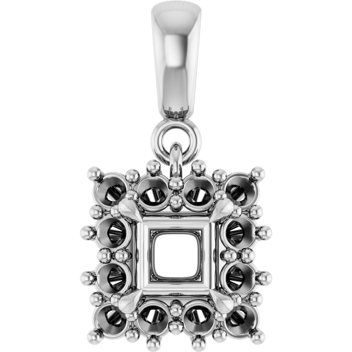 Halo-Style Pendant