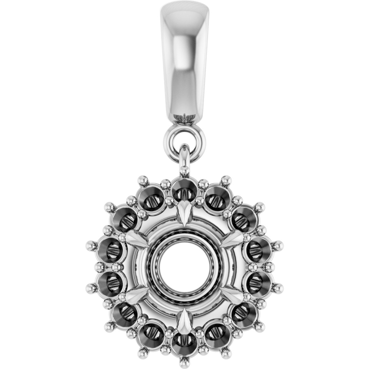 Halo-Style Pendant