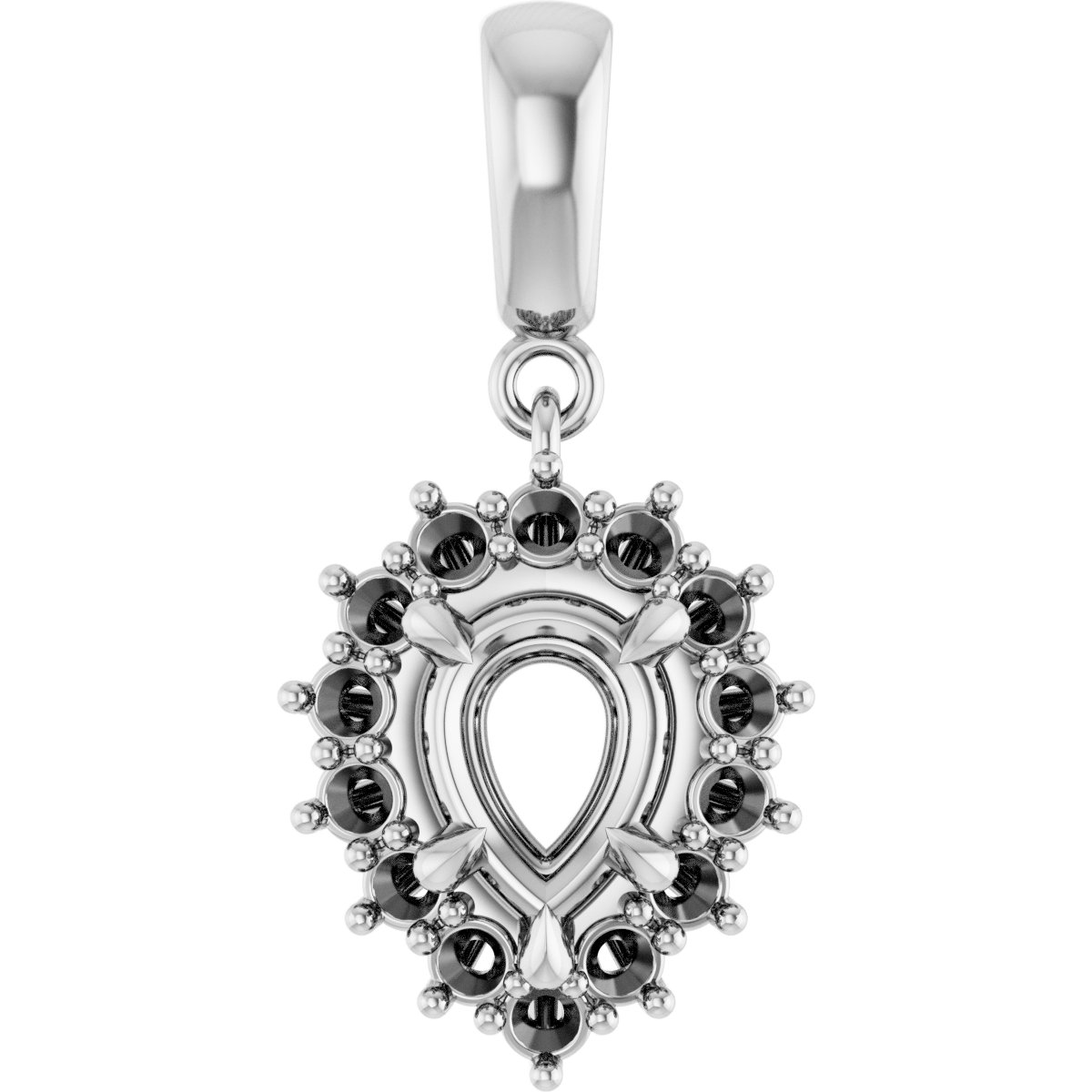 Halo-Style Pendant
