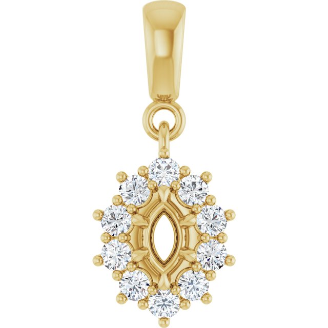 14k Yellow Gold