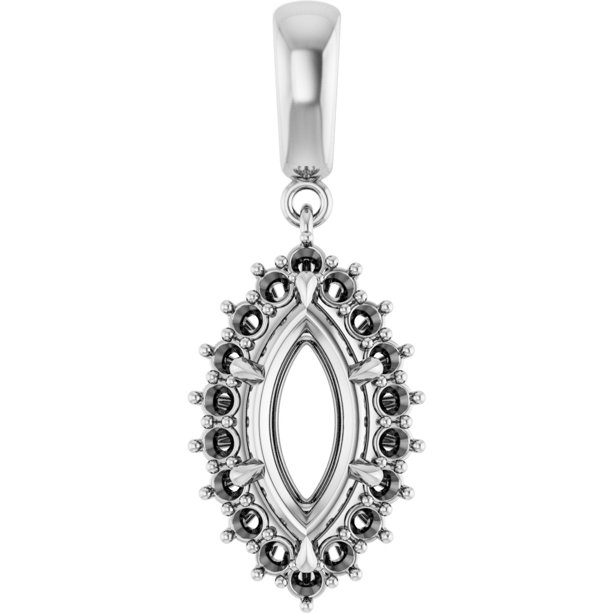 Halo-Style Pendant