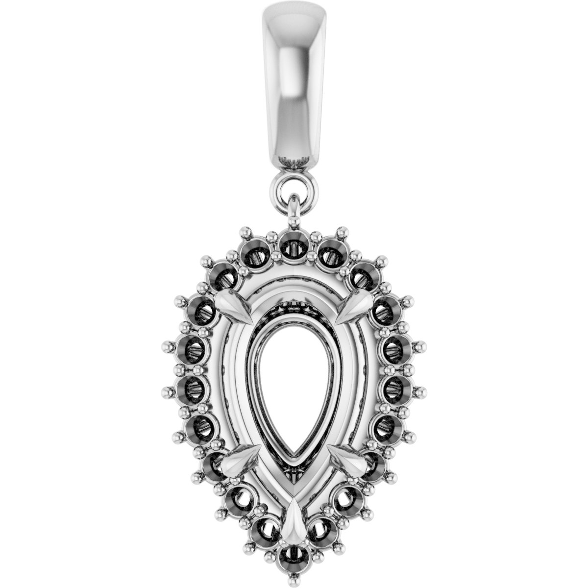 Halo-Style Pendant