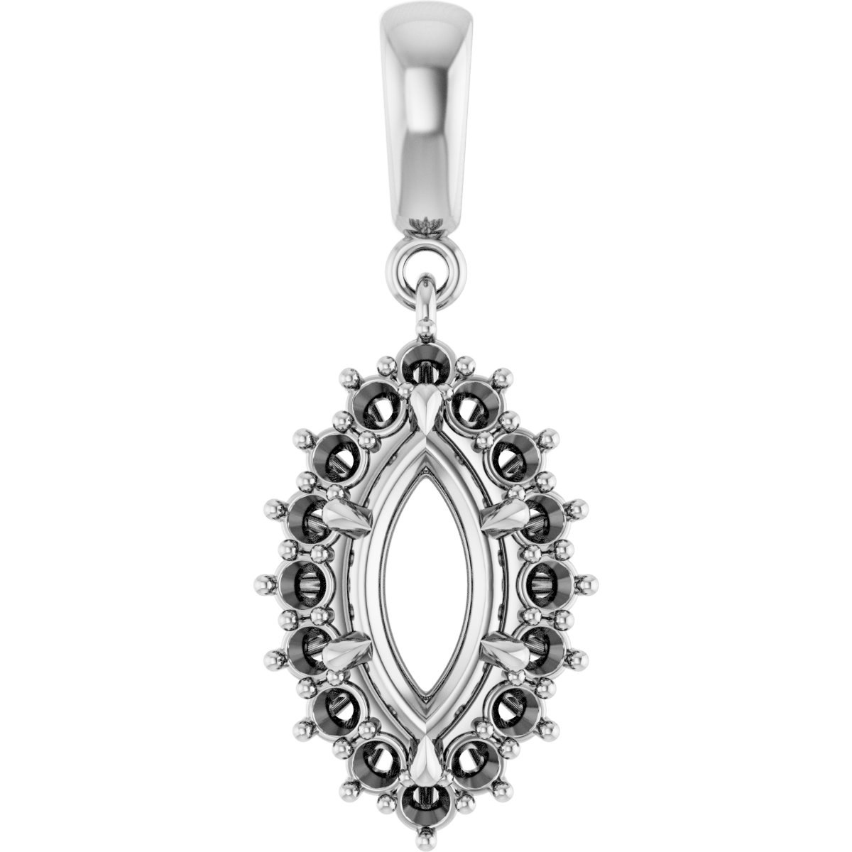 Halo-Style Pendant