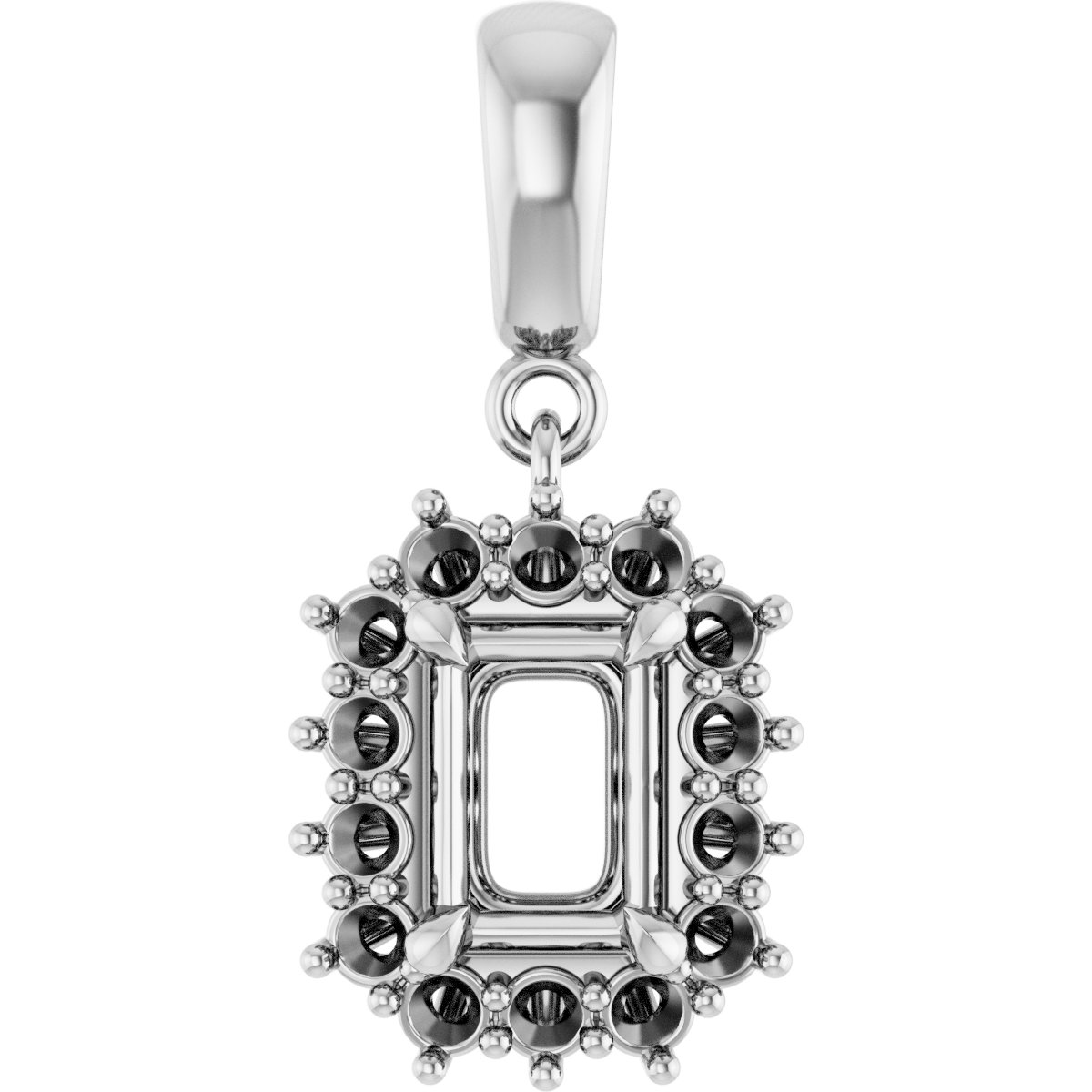 Halo-Style Pendant