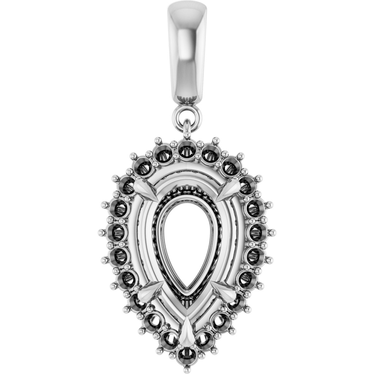 Halo-Style Pendant