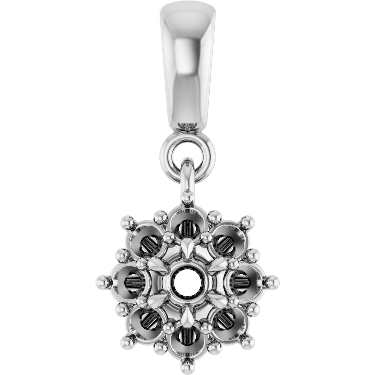 Halo-Style Pendant