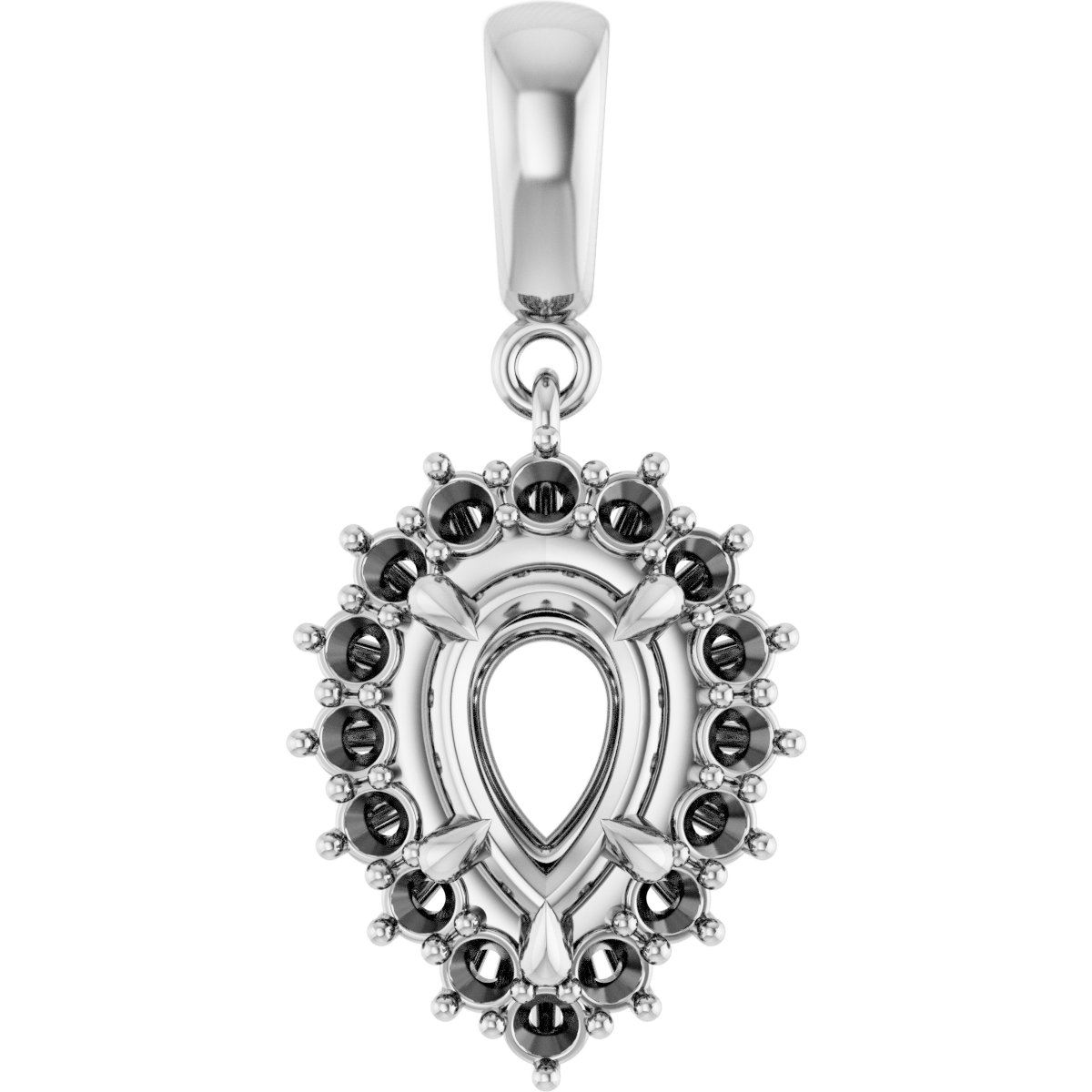 Halo-Style Pendant