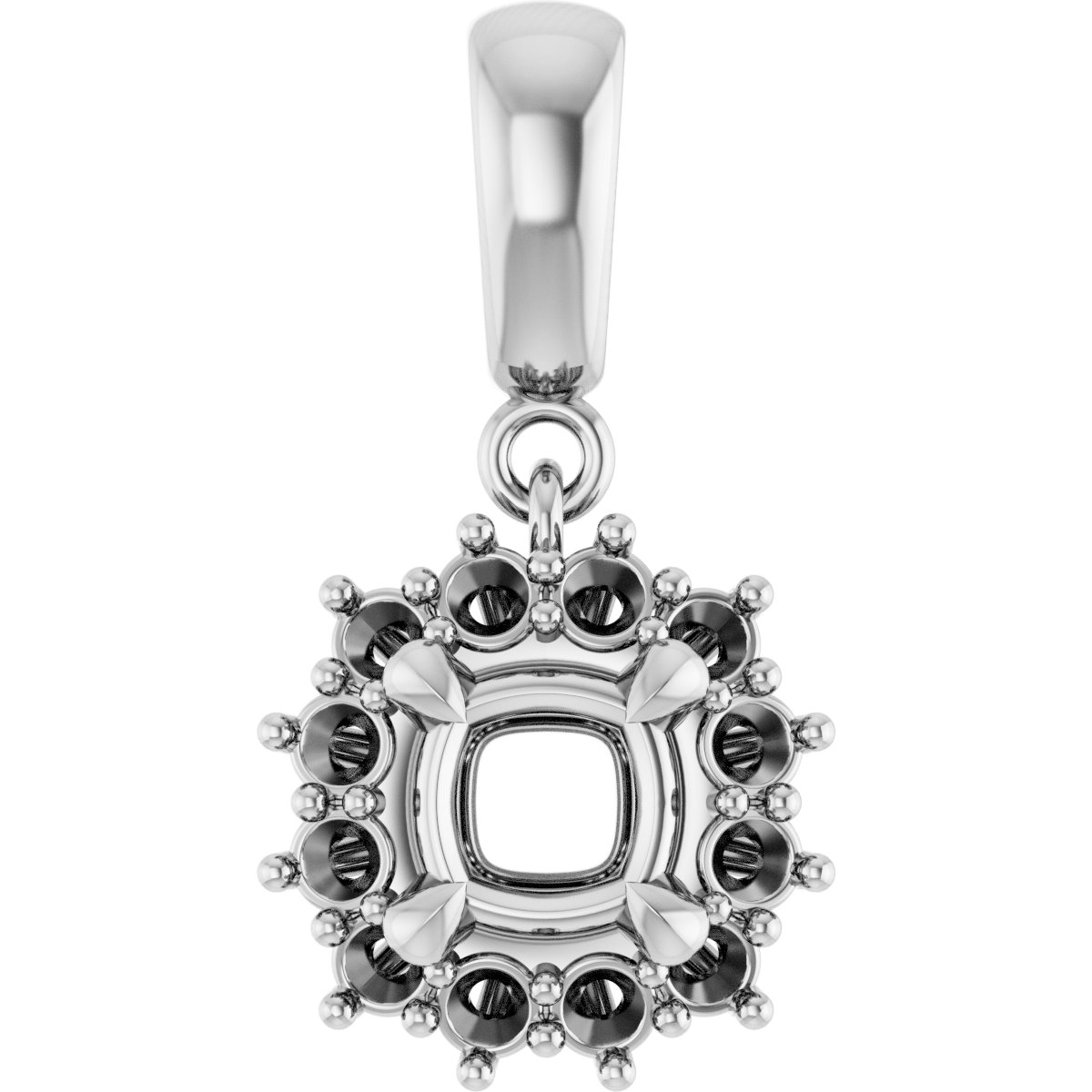 Halo-Style Pendant