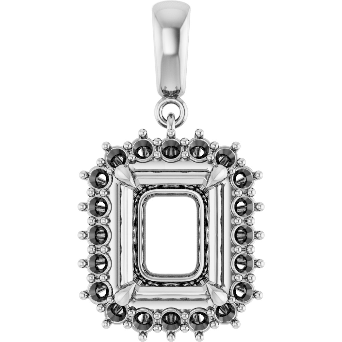Halo-Style Pendant