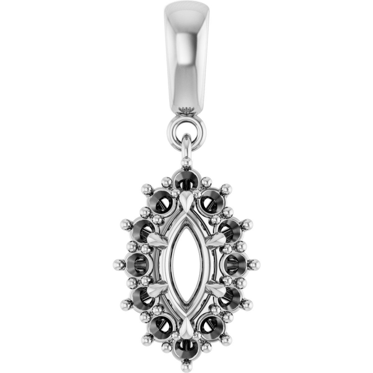 Halo-Style Pendant