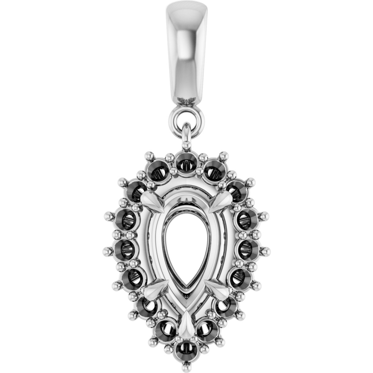 Halo-Style Pendant