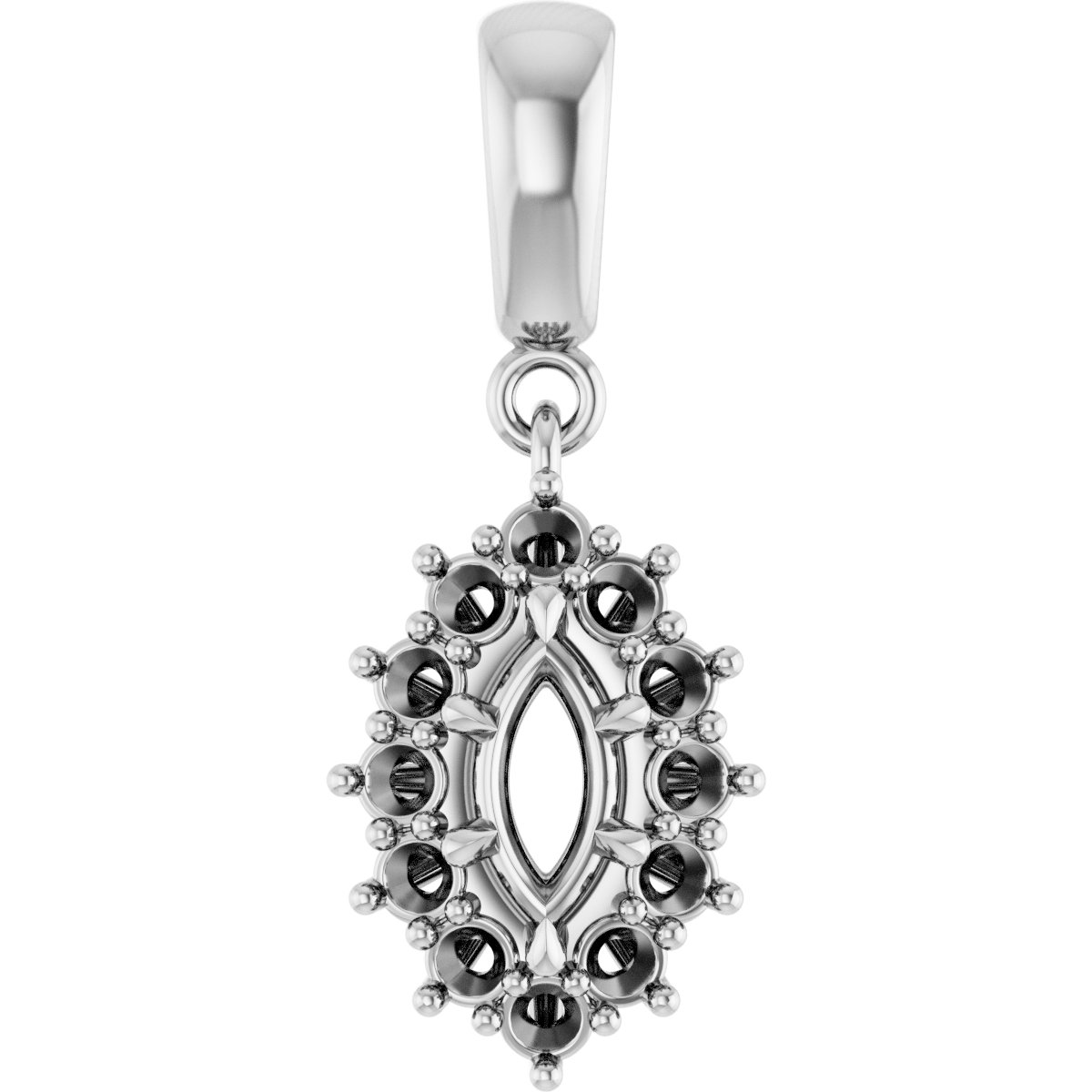Halo-Style Pendant