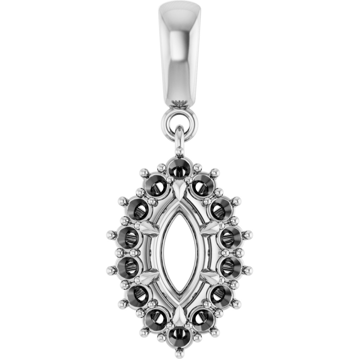 Halo-Style Pendant