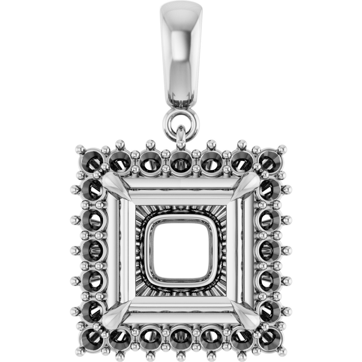Halo-Style Pendant