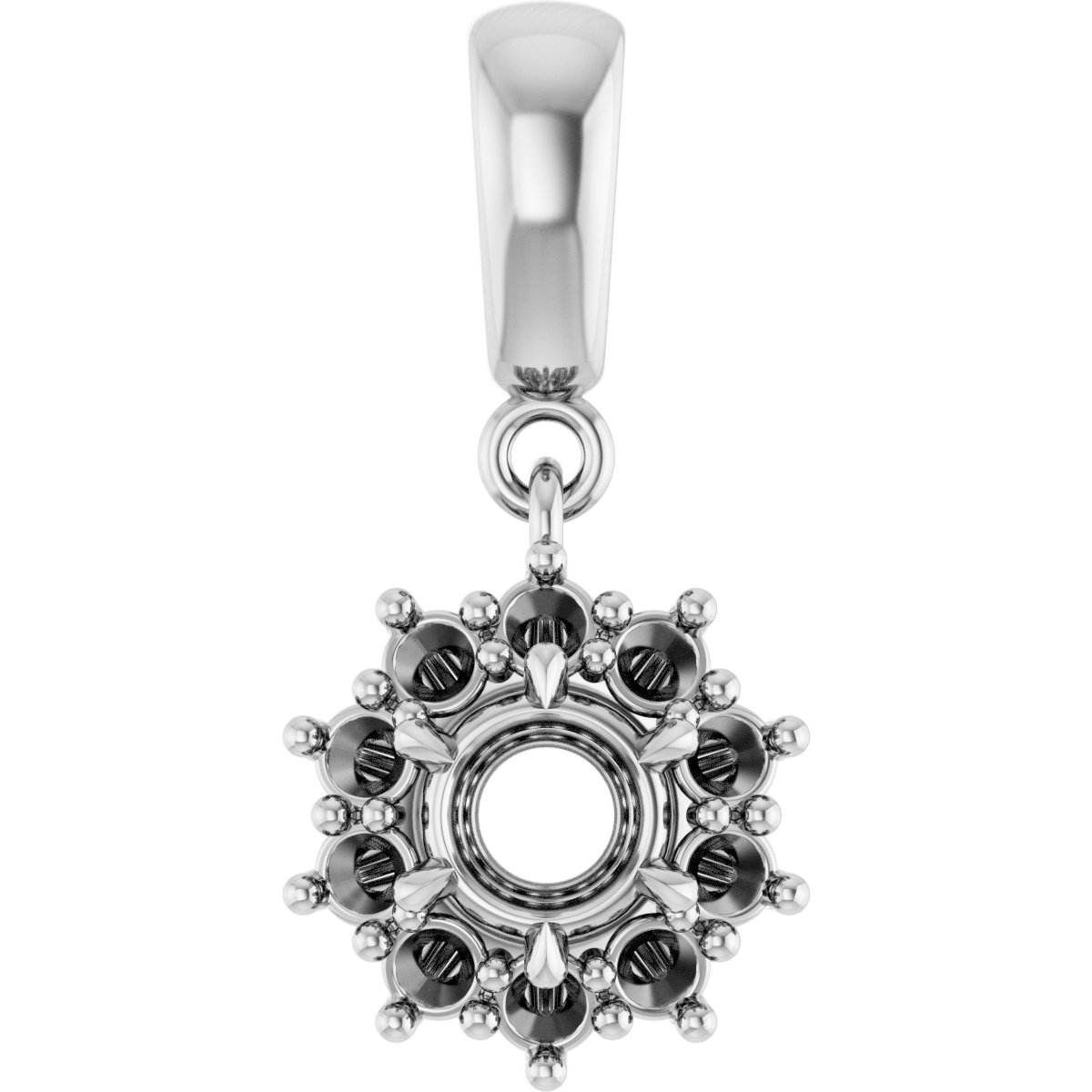 Halo-Style Pendant