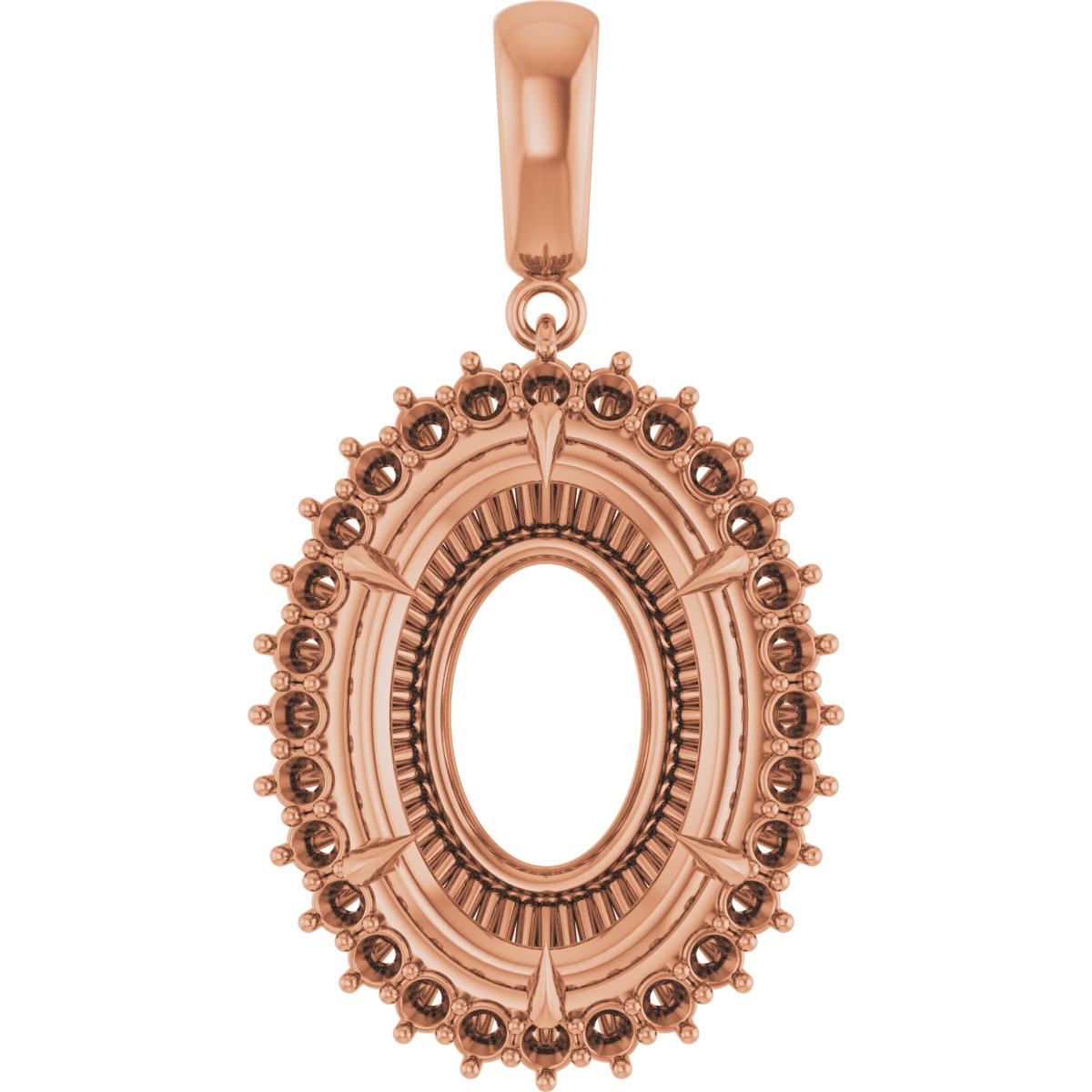 Halo-Style Pendant