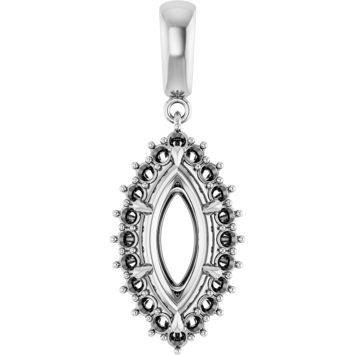 Halo-Style Pendant