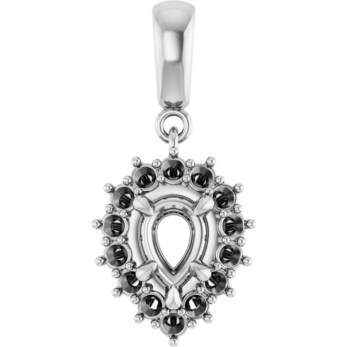 Halo-Style Pendant