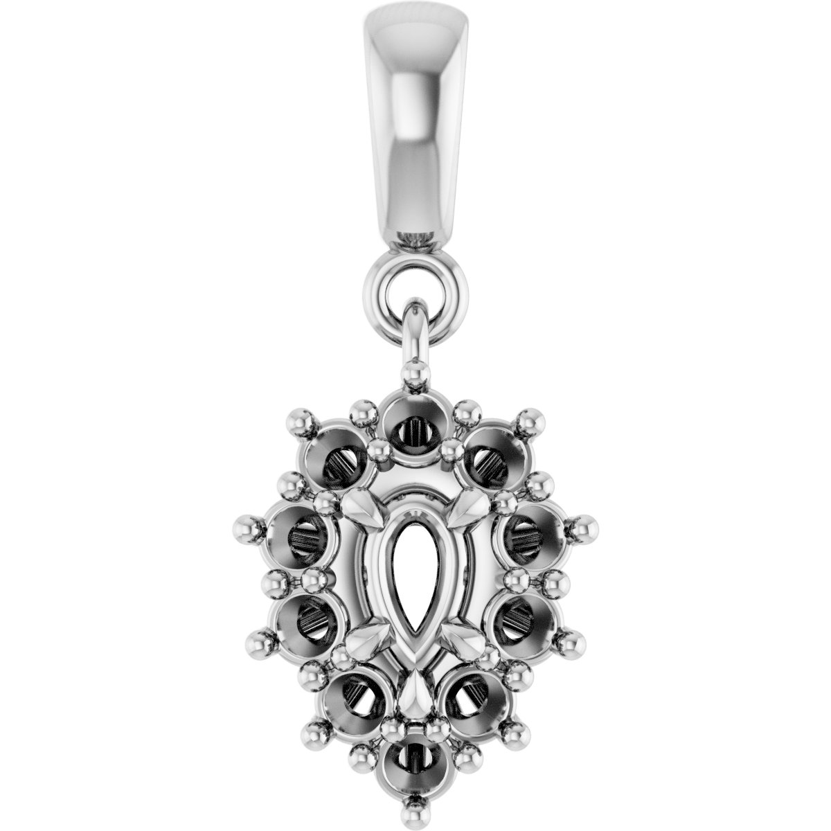 Halo-Style Pendant