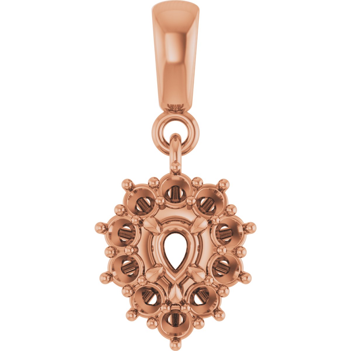 Halo-Style Pendant