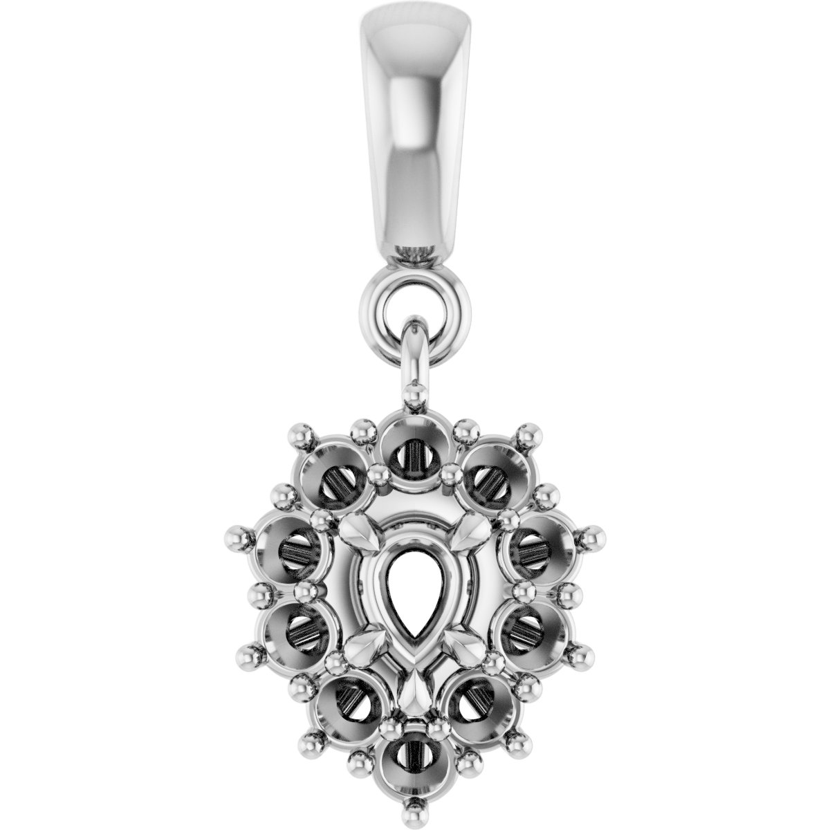 Halo-Style Pendant