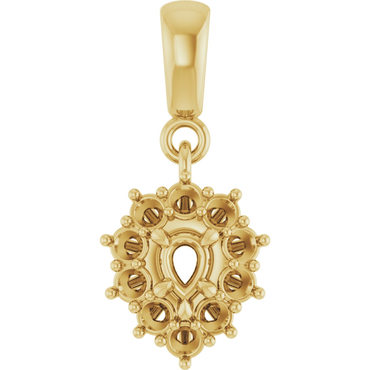 Halo-Style Pendant