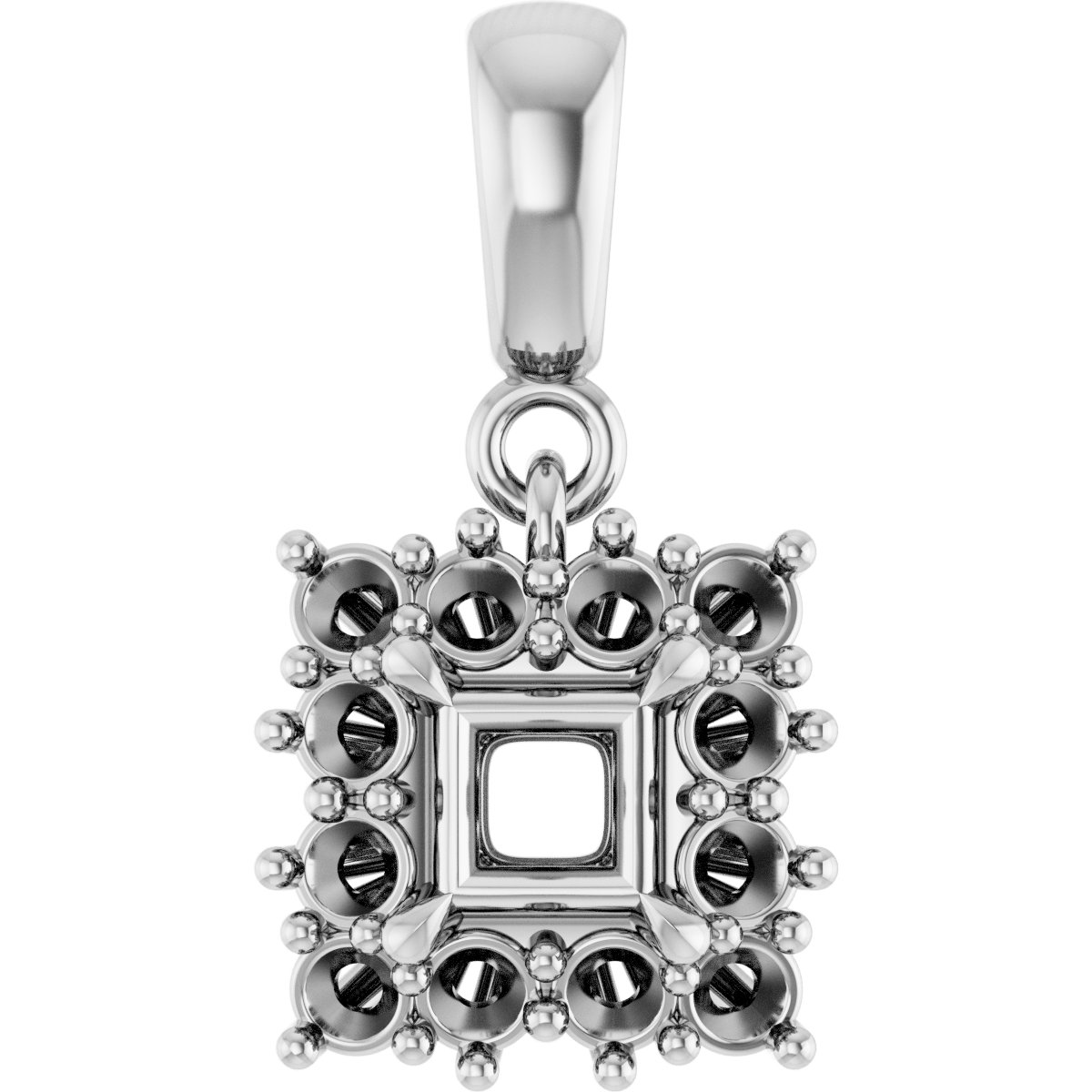 Halo-Style Pendant