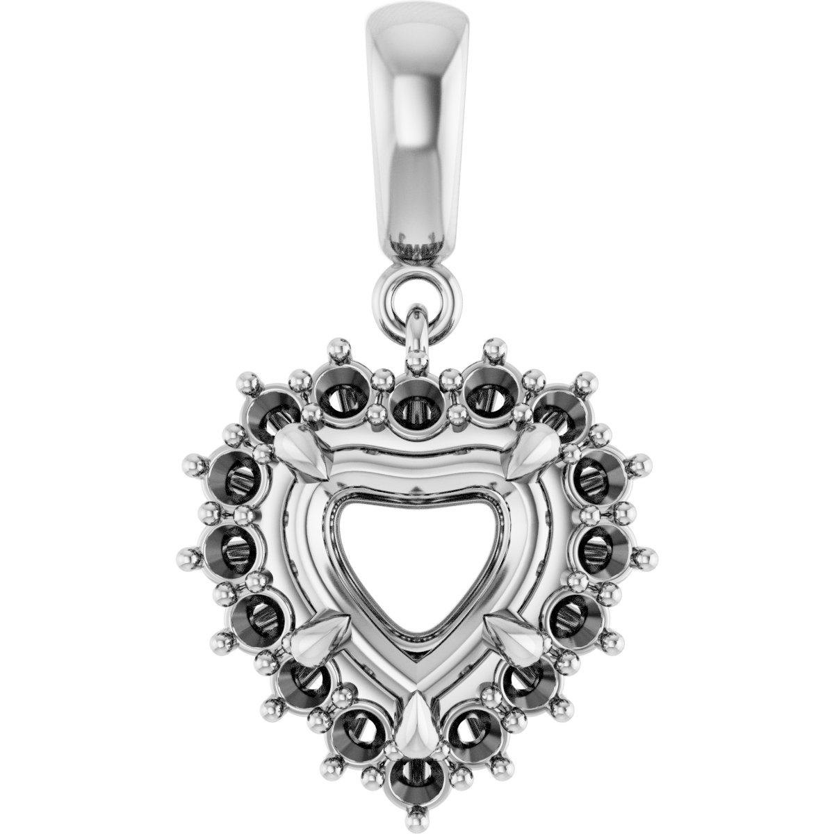 Halo-Style Pendant