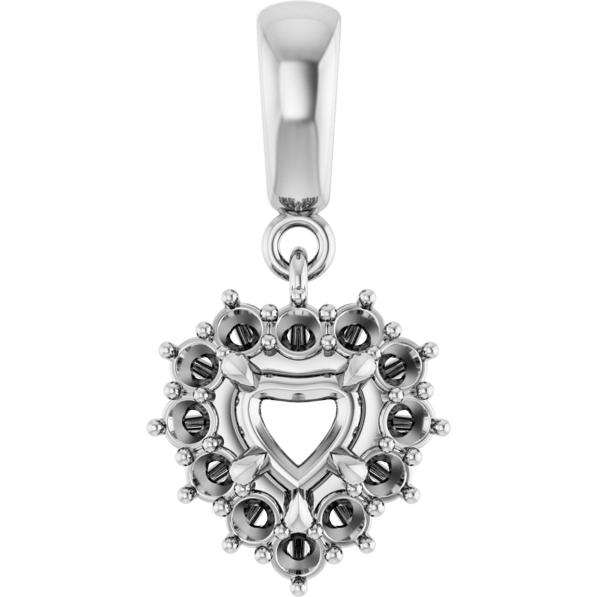 Halo-Style Pendant