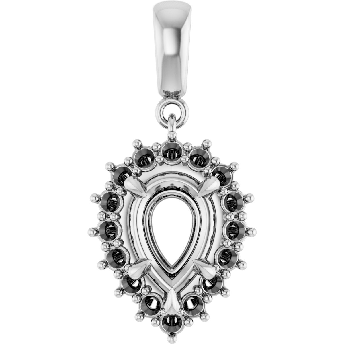 Halo-Style Pendant