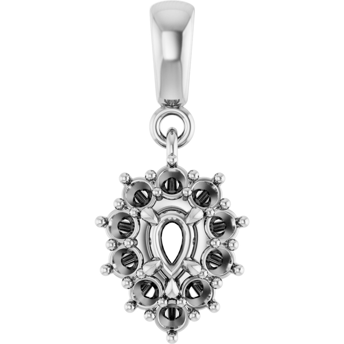 Halo-Style Pendant