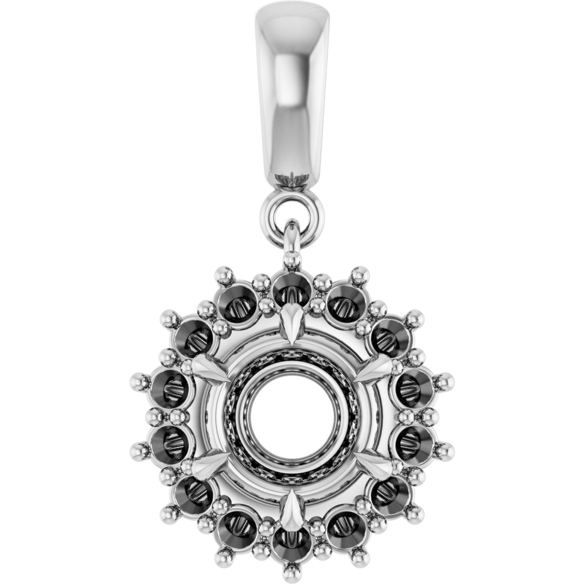 Halo-Style Pendant