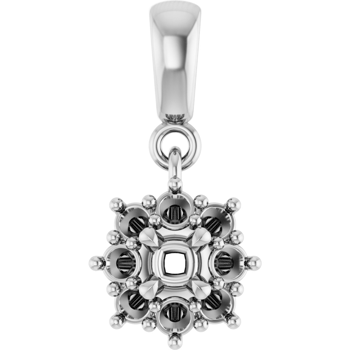 Halo-Style Pendant