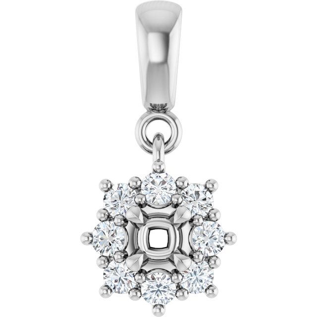14k White Gold