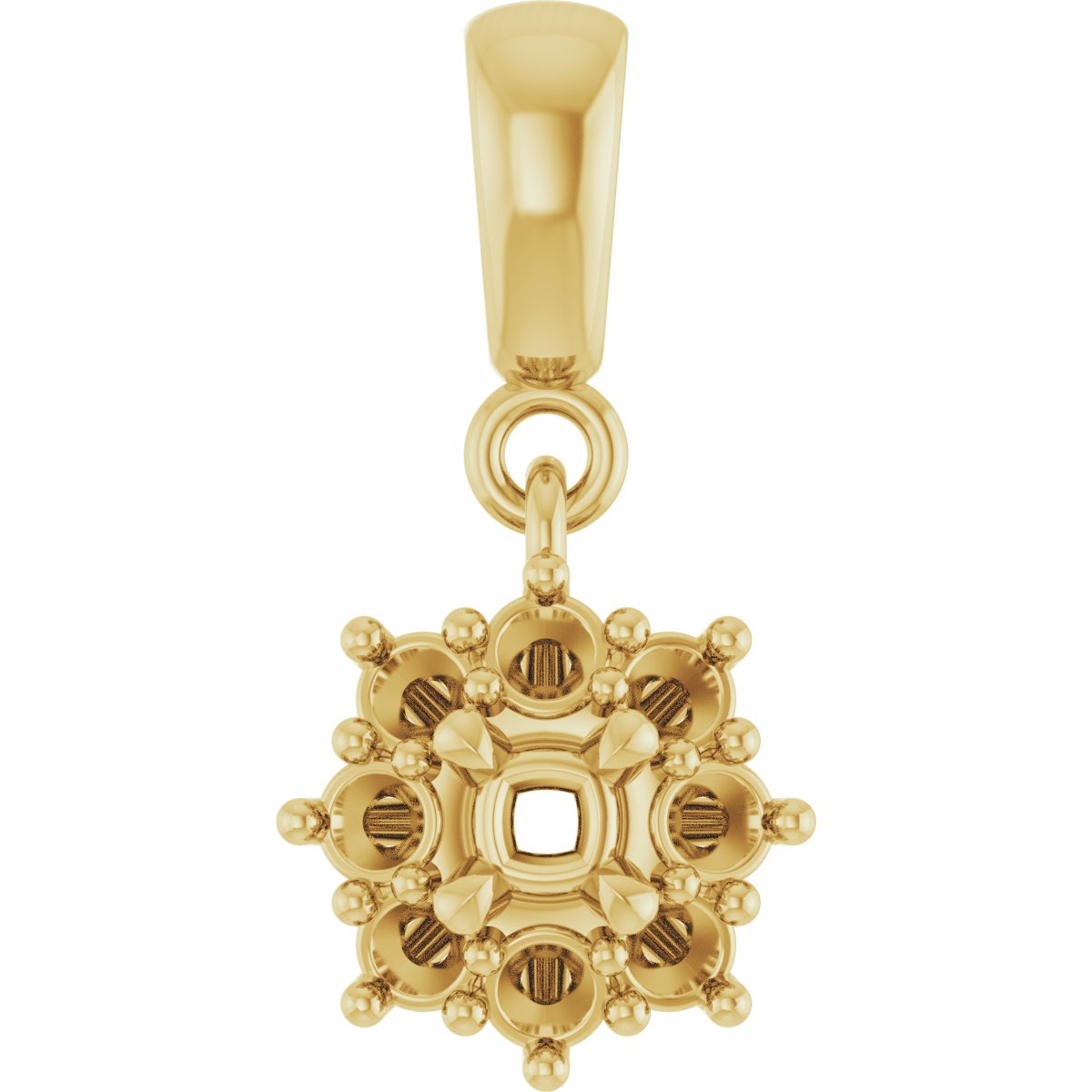 Halo-Style Pendant