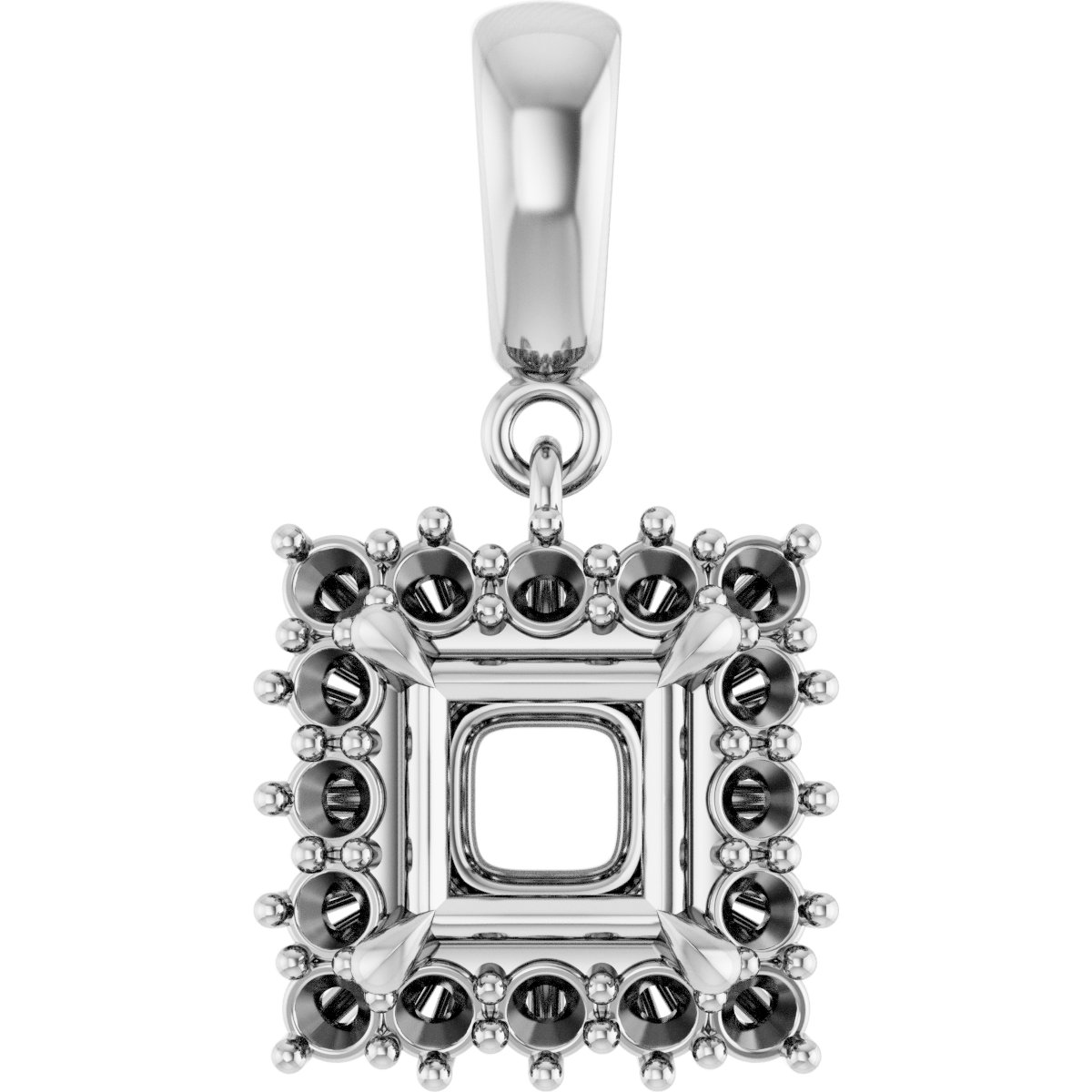 Halo-Style Pendant
