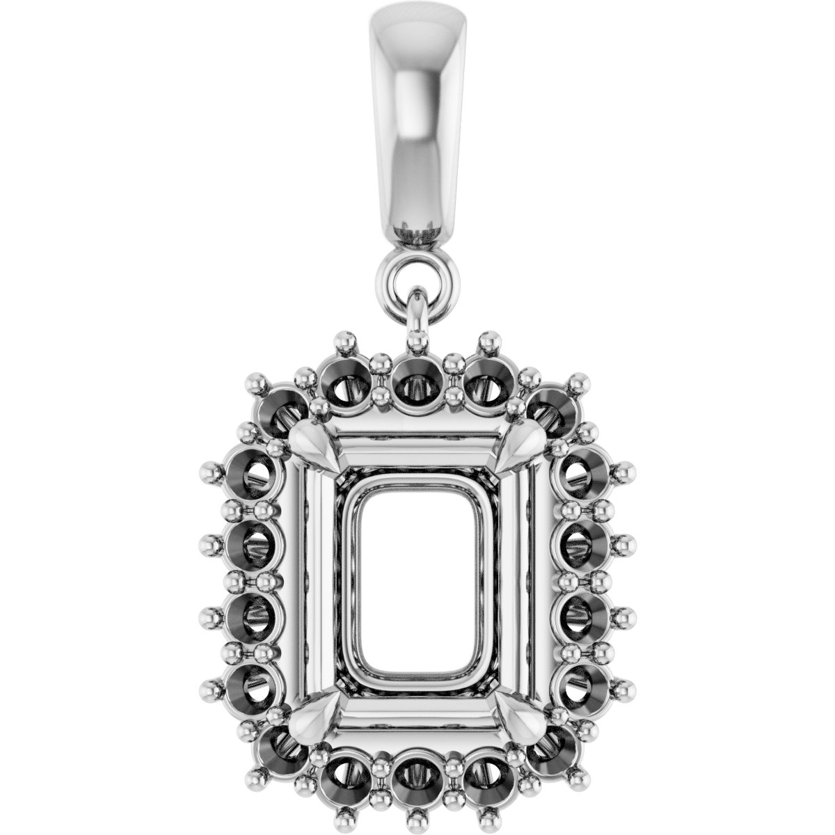 Halo-Style Pendant