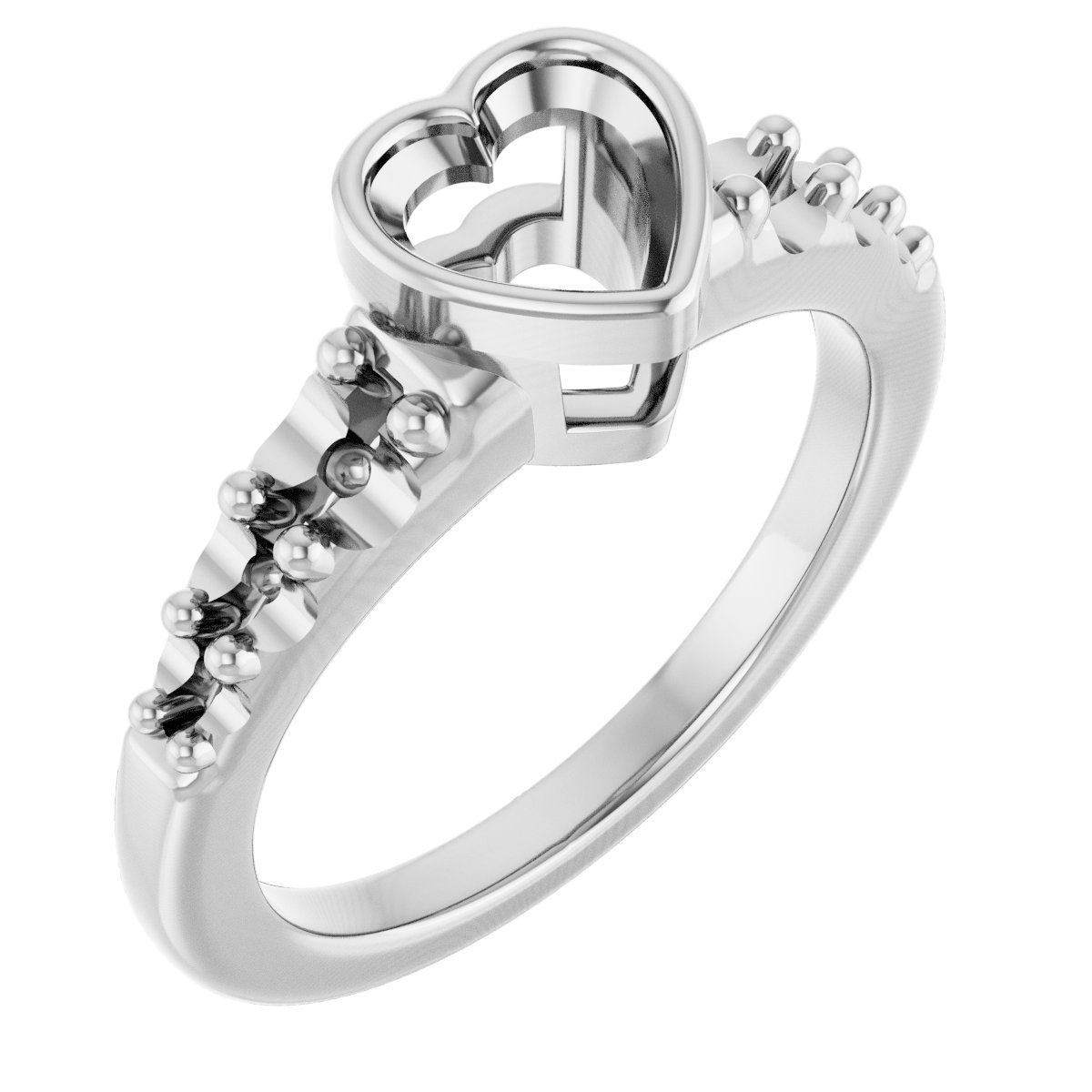Bezel-Set Solitaire Engagement Ring