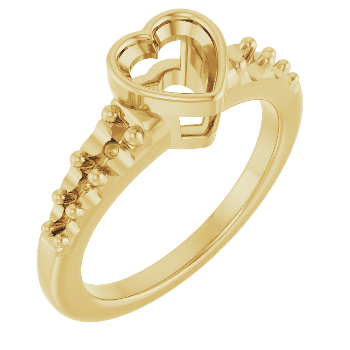 Bezel-Set Solitaire Engagement Ring