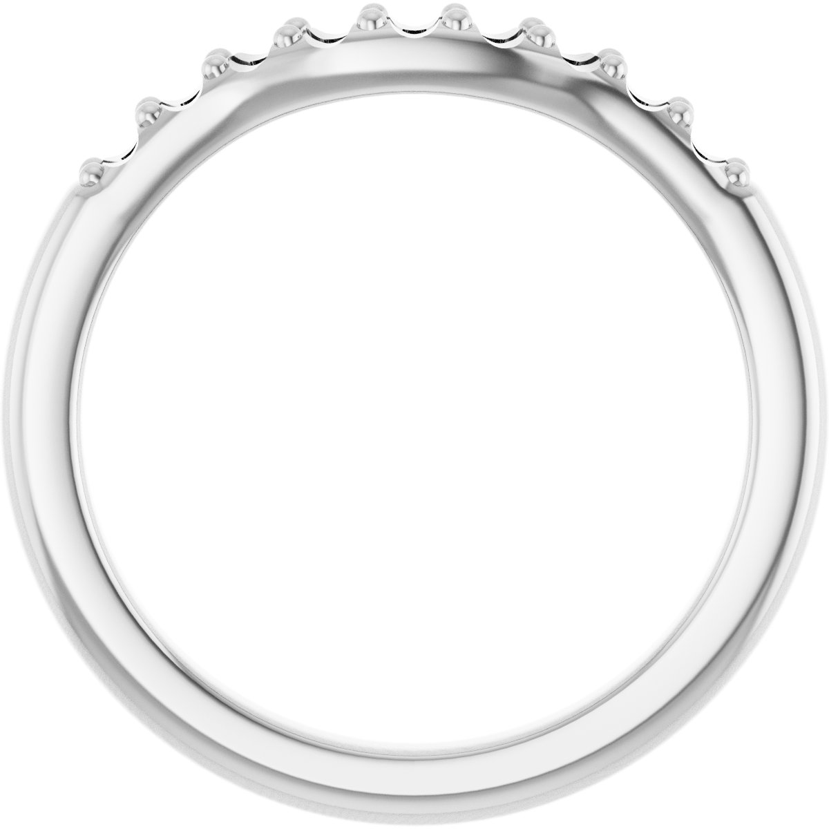 Band Mounting for 9 mm Round Ring view 2