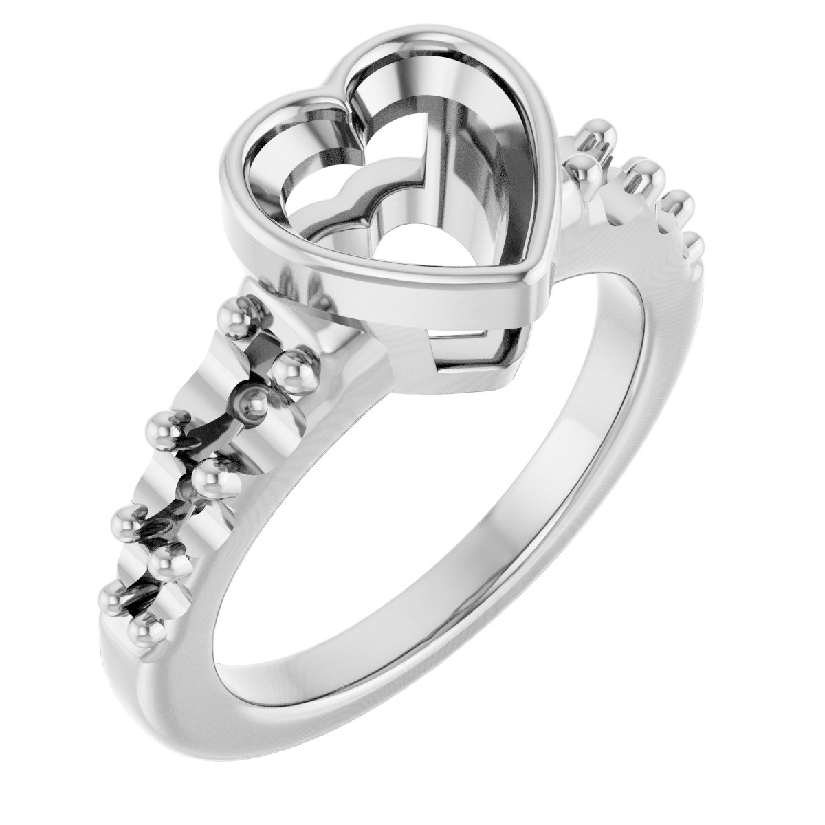 Bezel-Set Solitaire Engagement Ring