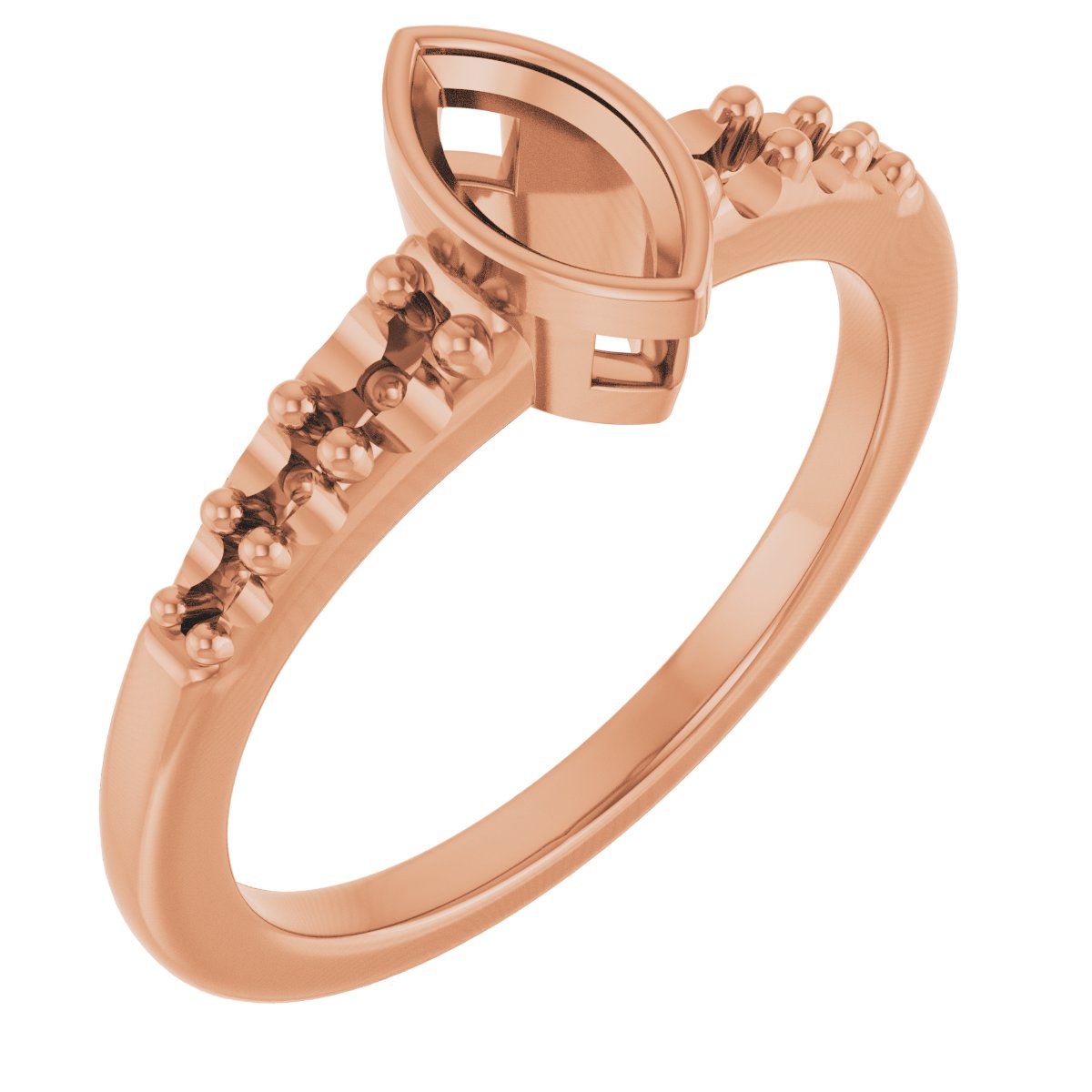 Bezel-Set Solitaire Engagement Ring